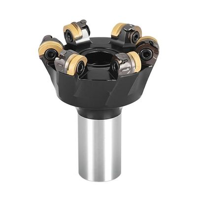 정밀하고 빠른 재료 제거를 위한 6개의 절삭날 PCD 페이스 밀링 커터