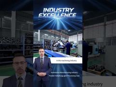 자동차 산업의 분말 야금 기어 가공 사례 연구